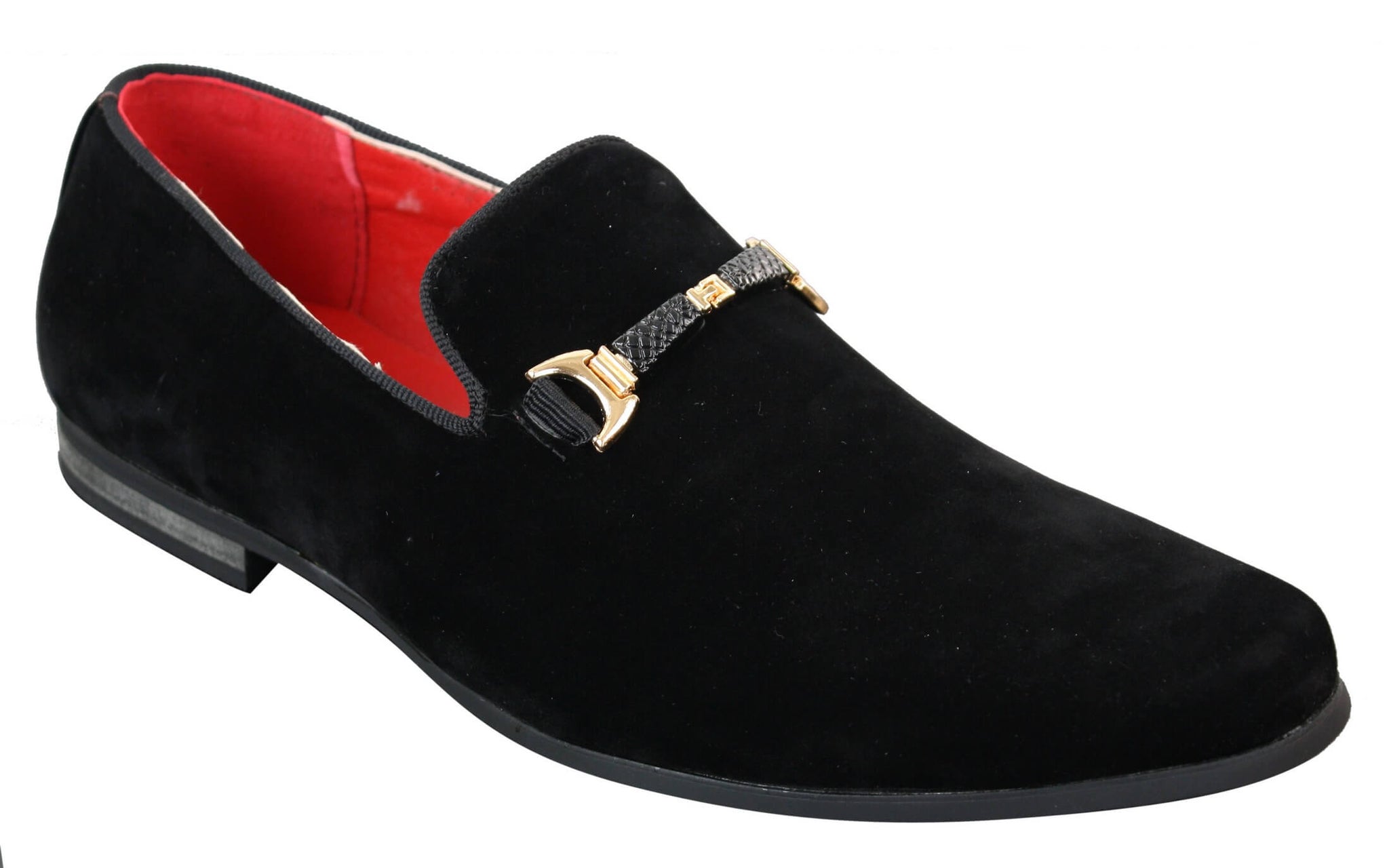 Ανδρικά παπούτσια με αγκράφα και slip-on