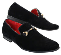 Ανδρικά παπούτσια με αγκράφα και slip-on