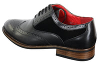 Ανδρικά μαύρα παπούτσια Brogue