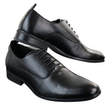 Ανδρικά Slip-on Δερμάτινα Παπούτσια PU από Δαντέλα σε Κλασικό Στυλ, Ρετρό