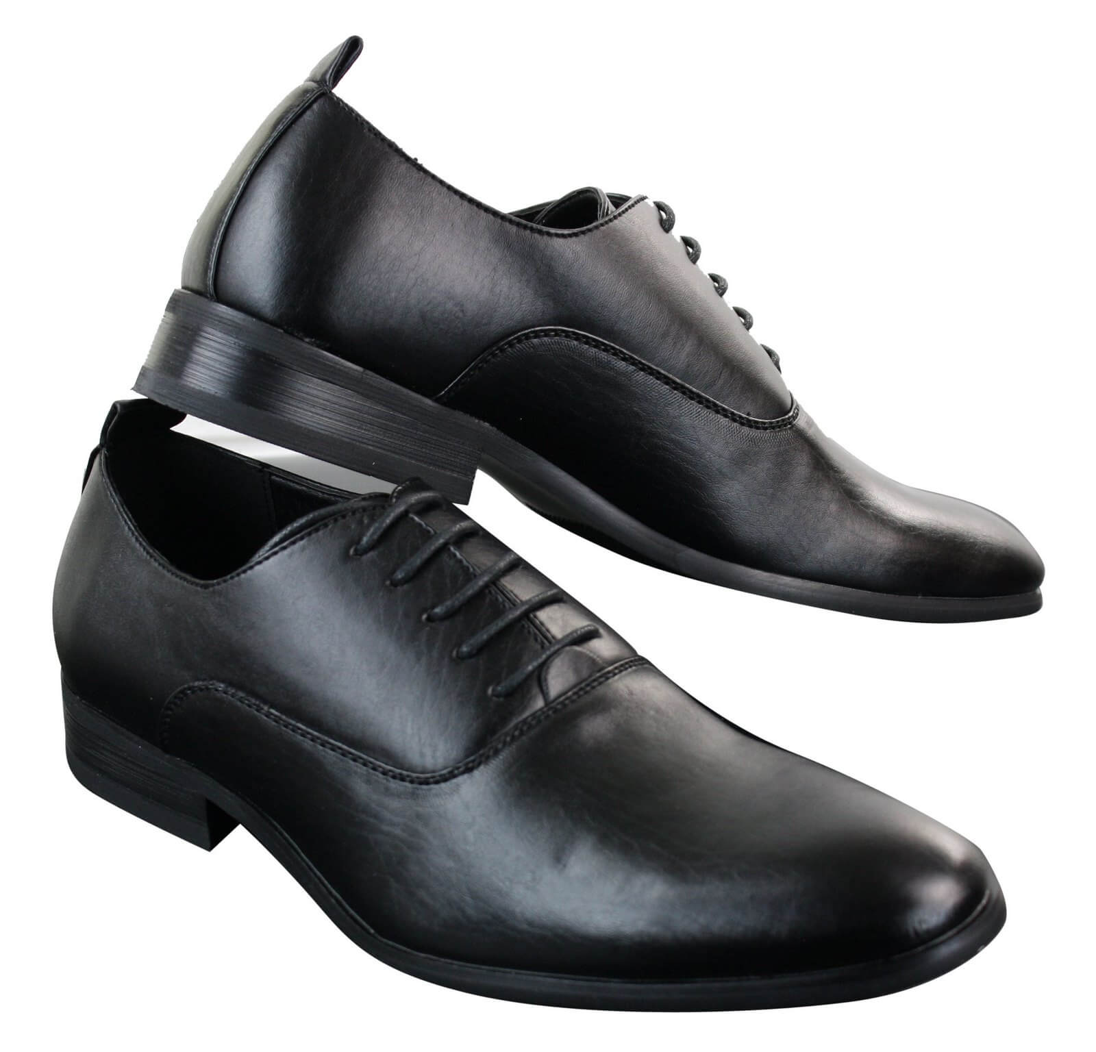 Ανδρικά Slip-on Δερμάτινα Παπούτσια PU από Δαντέλα σε Κλασικό Στυλ, Ρετρό