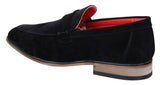 Fiorello 1807 - Ανδρικά Σουέτ Faux Slip Onl Παπούτσια Ιταλικού Σχεδιασμού Κλασικά Μοκασίνια