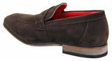 Fiorello 1807 - Ανδρικά Σουέτ Faux Slip Onl Παπούτσια Ιταλικού Σχεδιασμού Κλασικά Μοκασίνια