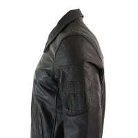 Ανδρικό Δερμάτινο Μπουφάν Harrington Brown Bomber Classic Pilot