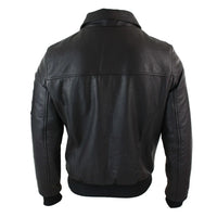 Ανδρικό Δερμάτινο Μπουφάν Harrington Brown Bomber Classic Pilot