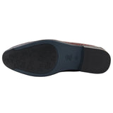 Ανδρικά επίσημα κόκκινα μοκασίνια Slip On
