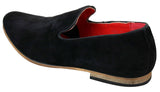 Ανδρικά Δερμάτινα Παπούτσια PU Slip On Μαύρα, Έξυπνα και Καθημερινά