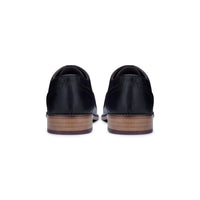 Ανδρικά Κλασικά Brogues από Γνήσιο Δέρμα, Μαύρα Δερμάτινα Παπούτσια με Δαντέλα, Έξυπνα Επίσημα Δερμάτινα, Vintage