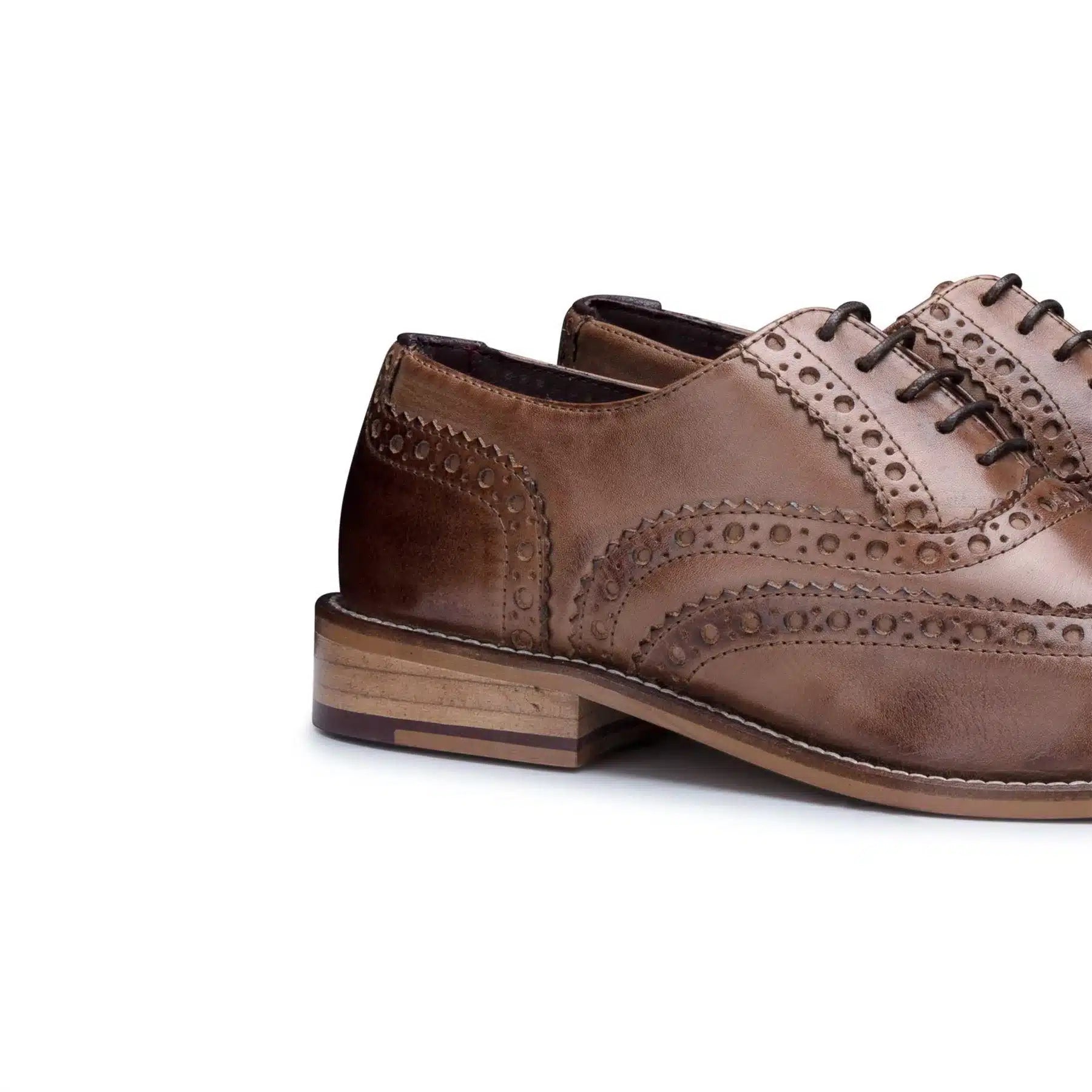 Ανδρικά vintage παπούτσια από γνήσιο δέρμα, Brogues, σουέτ τουίντ, δεκαετία του 1920, κομψά, επίσημα παπούτσια με κορδόνια