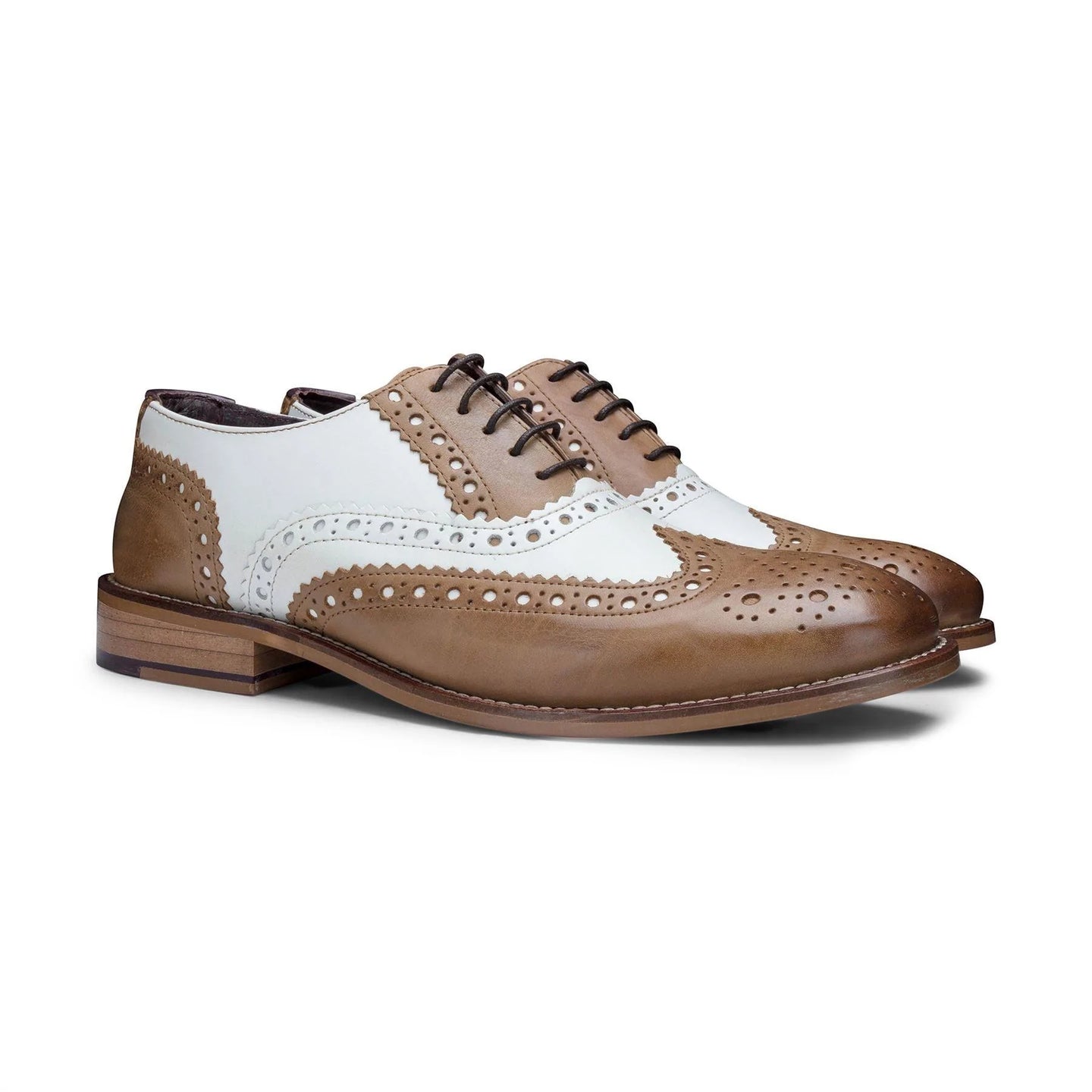 Ανδρικά vintage παπούτσια από γνήσιο δέρμα, Brogues, σουέτ τουίντ, δεκαετία του 1920, κομψά, επίσημα παπούτσια με κορδόνια