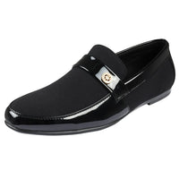 Ανδρικά Ελαφριά Μαύρα Loafer Παπούτσια Slip On