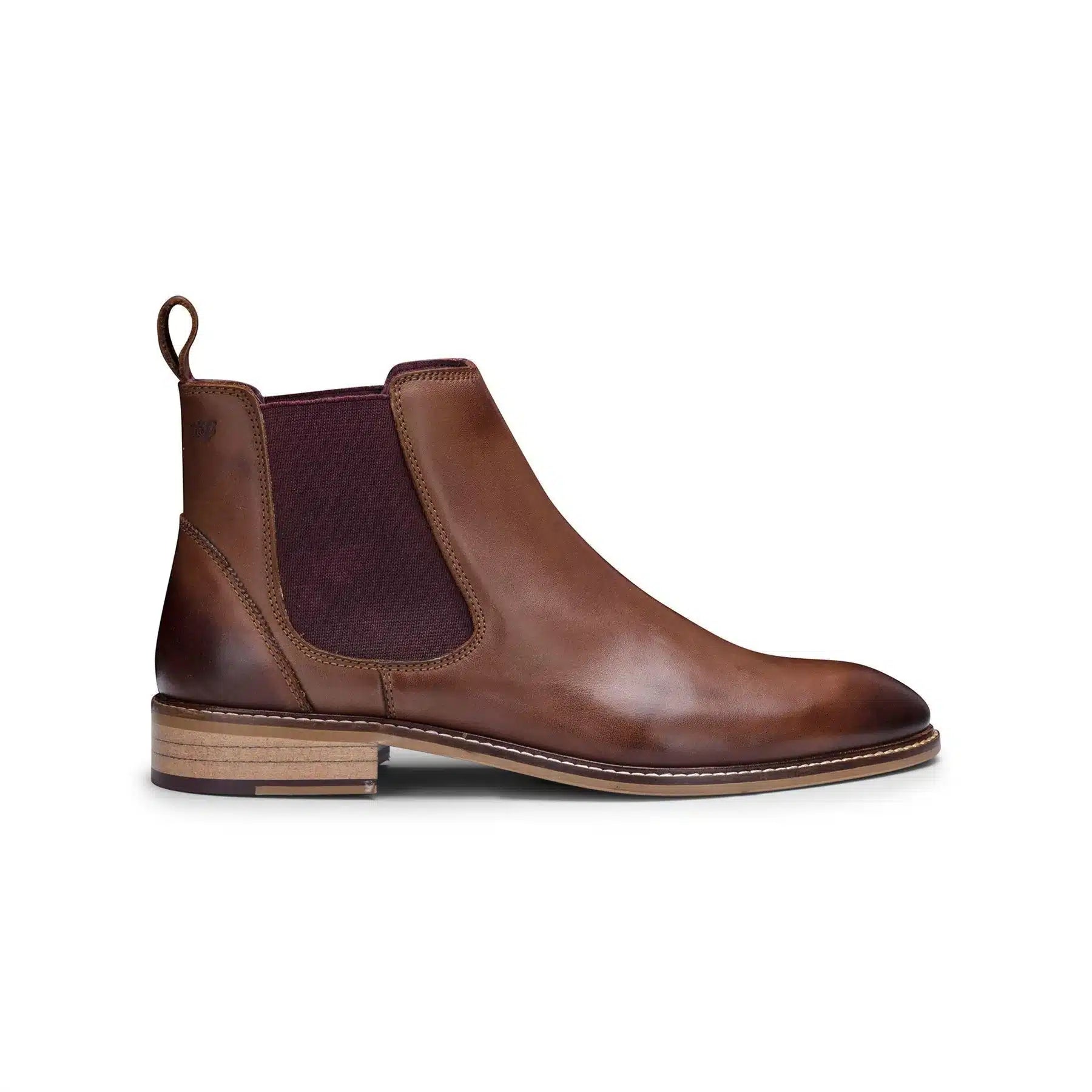 Ανδρικές Δερμάτινες Μπότες Chelsea Dealer Slip On Κομψές, Καθημερινές, Ρετρό, Vintage, Κλασικές Παρωπίδες