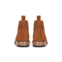 Ανδρικά Μπότες Chelsea από Δέρμα σε Κάμελ, Σουέτ, Slip On, μέχρι τον αστράγαλο