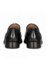Harry - Ανδρικά Μαύρα Δερμάτινα Παπούτσια Brogue από Λουστρίνι