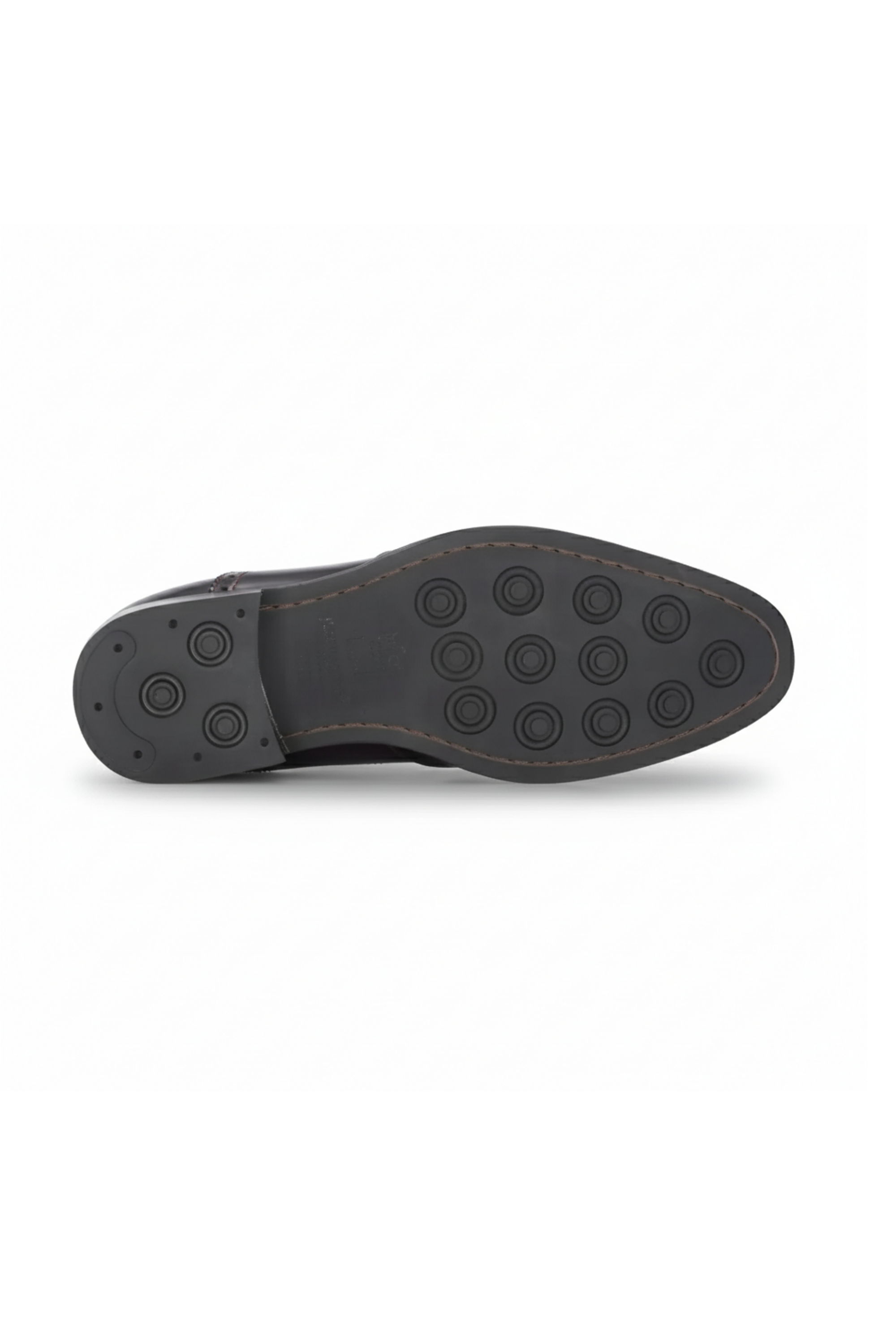 Harry - Ανδρικά Μαύρα Δερμάτινα Παπούτσια Brogue από Λουστρίνι