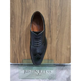 Harry - Ανδρικά Πράσινα Δερμάτινα Παπούτσια Brogue