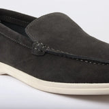 Ανδρικά Μαύρα Σουέτ Slip On Comfort Fit Loafers