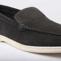 Ανδρικά Μαύρα Σουέτ Slip On Comfort Fit Loafers