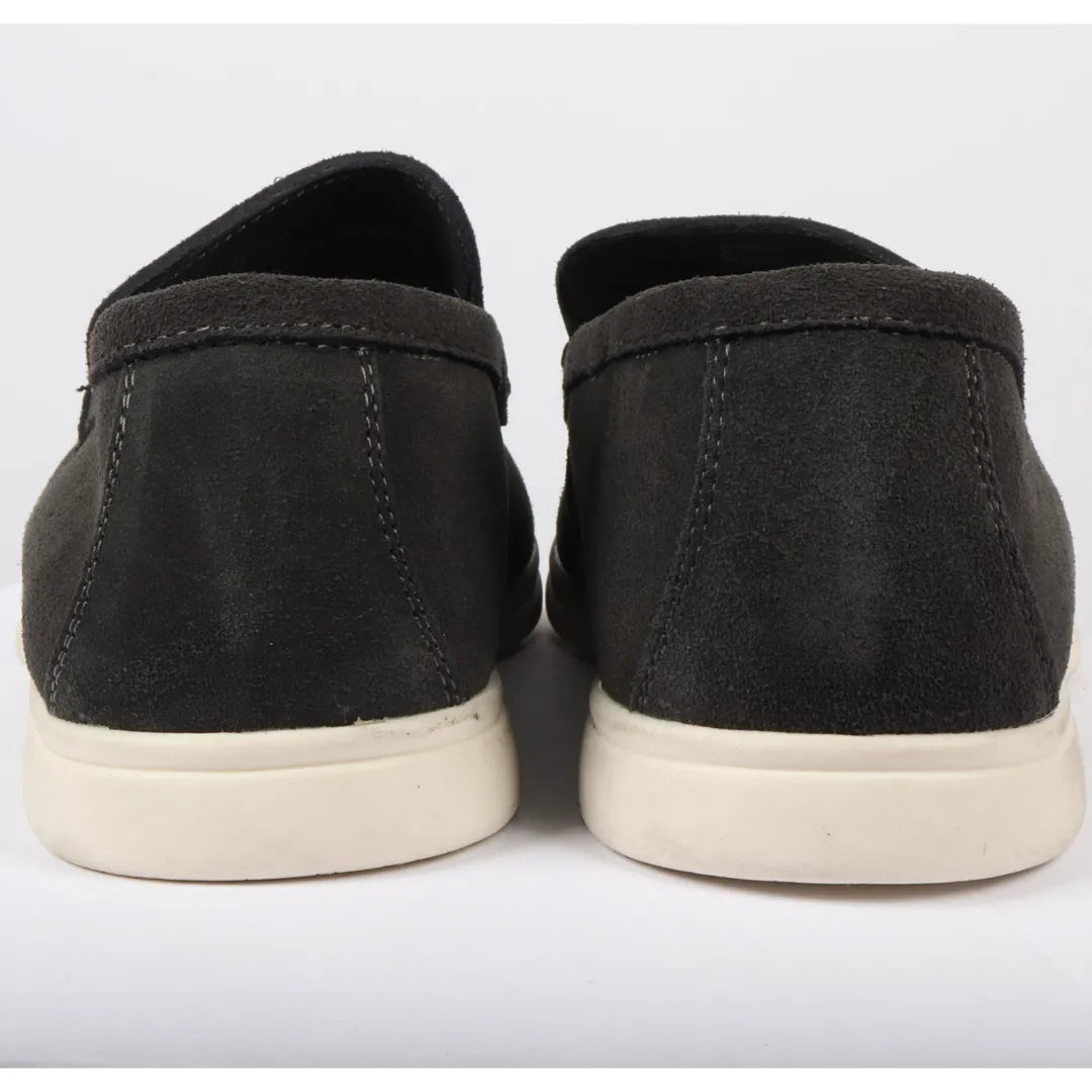 Ανδρικά Μαύρα Σουέτ Slip On Comfort Fit Loafers