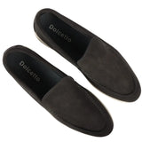 Ανδρικά Μαύρα Σουέτ Slip On Comfort Fit Loafers