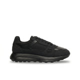 Albany - Ανδρικά Μαύρα Αναπνέοντα Πλέγματα Casual Sneakers