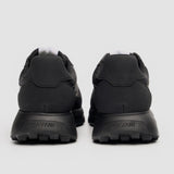Albany - Ανδρικά Μαύρα Αναπνέοντα Πλέγματα Casual Sneakers