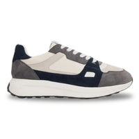 Albany - Ανδρικά Γκρι Αναπνέοντα Πλέγματα Casual Sneakers