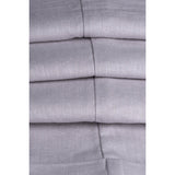 Alvari - Ανδρικό Γκρι Λινό Κλασικό Καλοκαιρινό Κοστούμι 2 Τεμαχίων