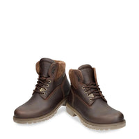 Amur GTX C10 - Ανδρικά Καφέ Αδιάβροχα Δερμάτινα Μπότες Αστραγάλου