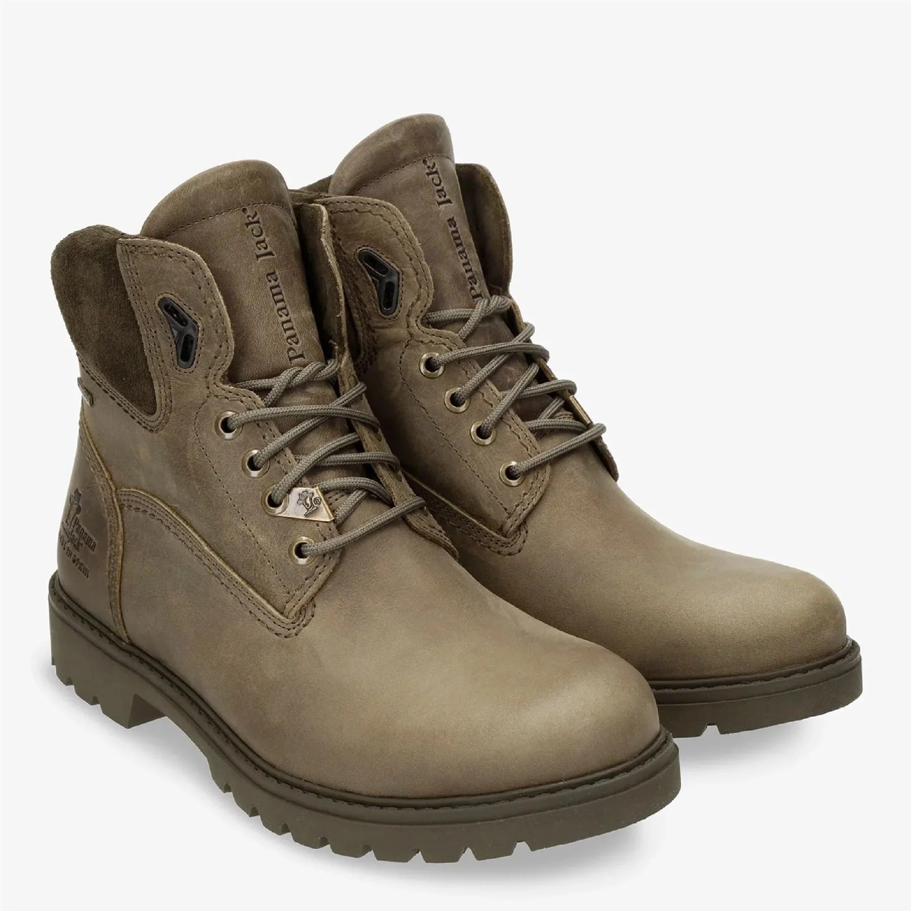 Amur GTX C32 - Ανδρικά Χακί Αδιάβροχα Δερμάτινα Μπότες Αστραγάλου