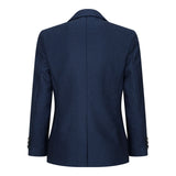 Μπλε Σκούρο Μπλε Κοστούμι για Αγόρια από Τουίντ, 3 Τεμάχια, Κομψό, Επίσημο Γάμο, Κλασικό, Δεκαετία του 1920