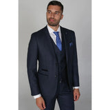Arthur - Ανδρικό Birdseye Navy Blazer
