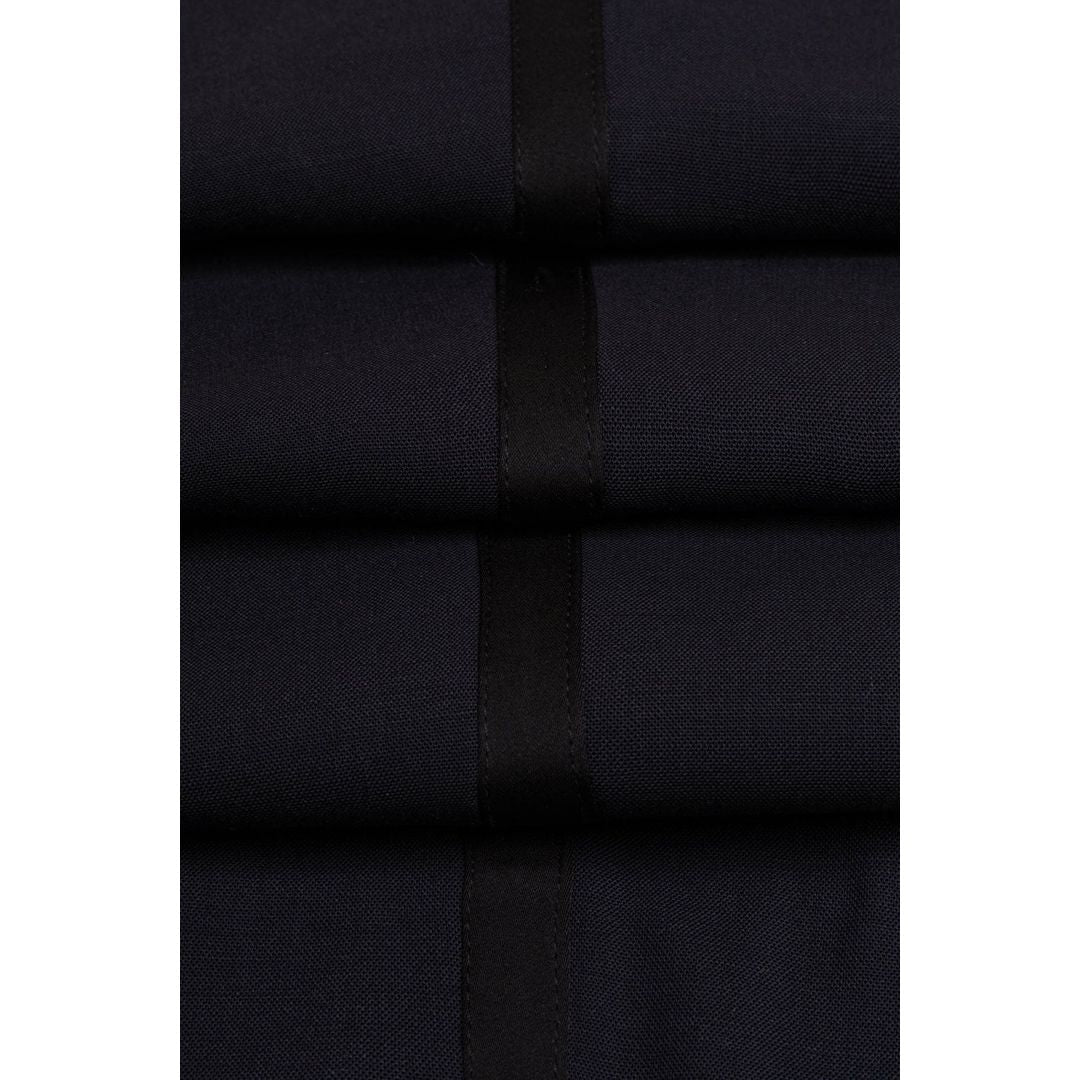 Aspen - Ανδρικό Νυφικό Κοστούμι 2 Τεμαχίων με Σμόκιν σε Μπλε Ναυτικό Χρώμα