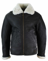 Ανδρικό Μπουφάν Sherling Sheepskin Original B3 Flying Pilot Ζεστό Χειμερινό-B3 Καφέ Κρεμ