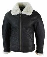 Ανδρικό Μπουφάν Sherling Sheepskin Original B3 Flying Pilot Ζεστό Χειμερινό-B3 Καφέ Κρεμ