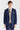 Μπλε κοστούμι Belmont με μπεζ γιλέκο Belmont σε αντίθεση