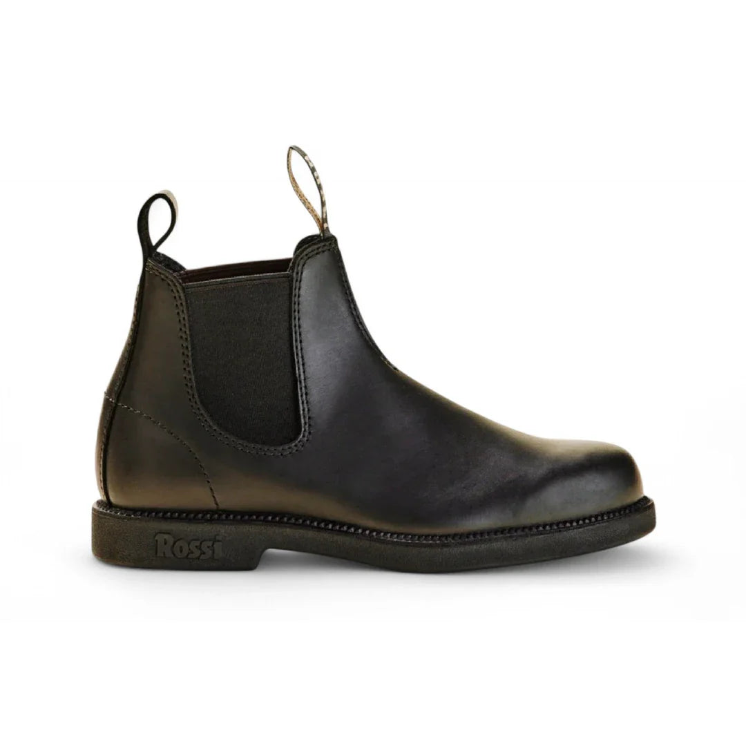 Booma 607 - Μαύρες Δερμάτινες Μπότες Chelsea