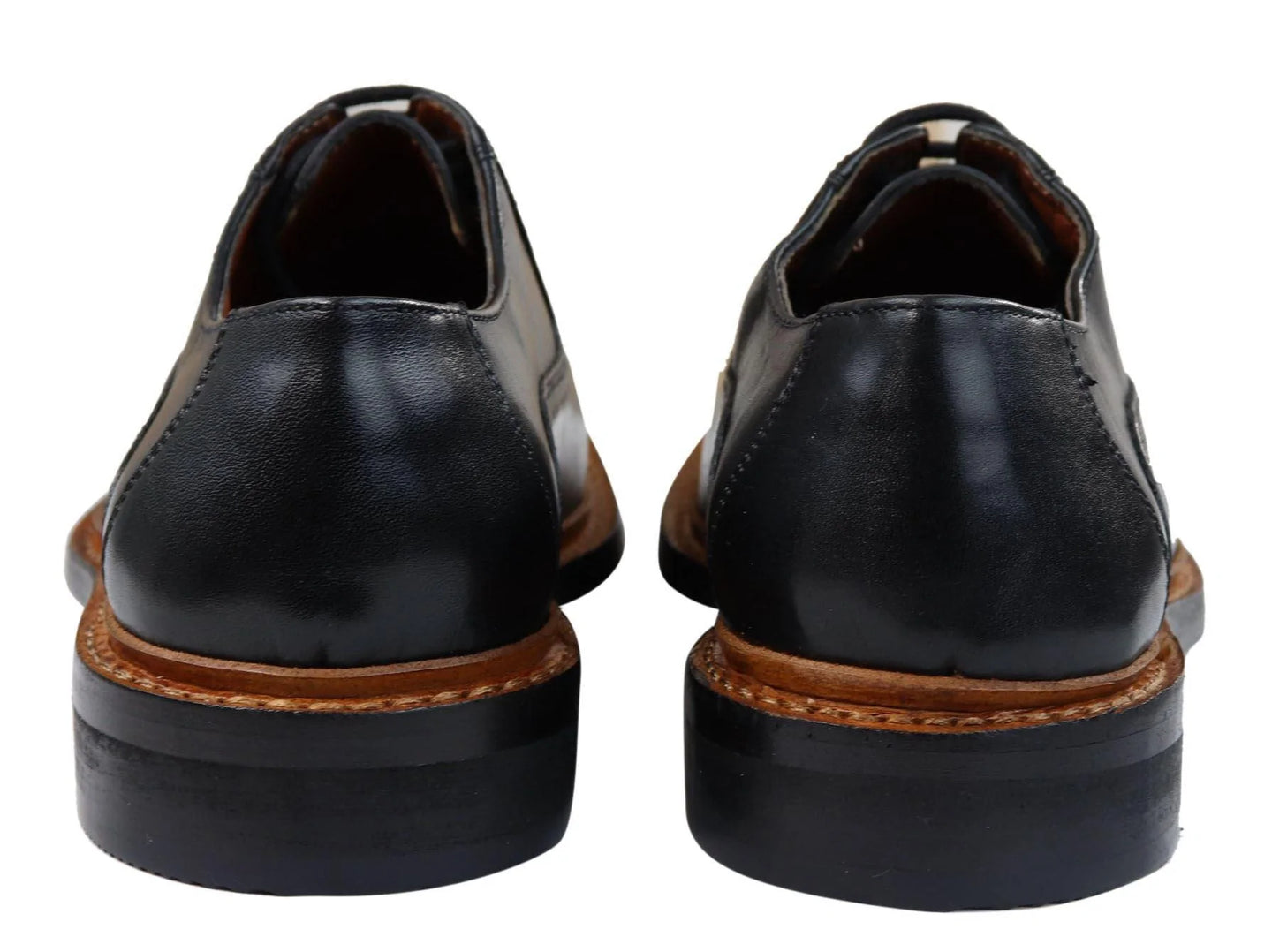 Ανδρικά Παπούτσια Oxford Brogue, Καφέ, Μαύρο, Δερμάτινο, Goodyear Welted