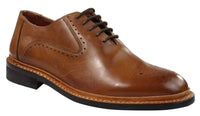 Ανδρικά Παπούτσια Oxford Brogue, Καφέ, Μαύρο, Δερμάτινο, Goodyear Welted