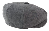 Ανδρικά 8 Panel Newsboy Cap - Cavani Martez - Dark Grey