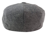 Ανδρικά 8 Panel Newsboy Cap - Cavani Martez - Dark Grey