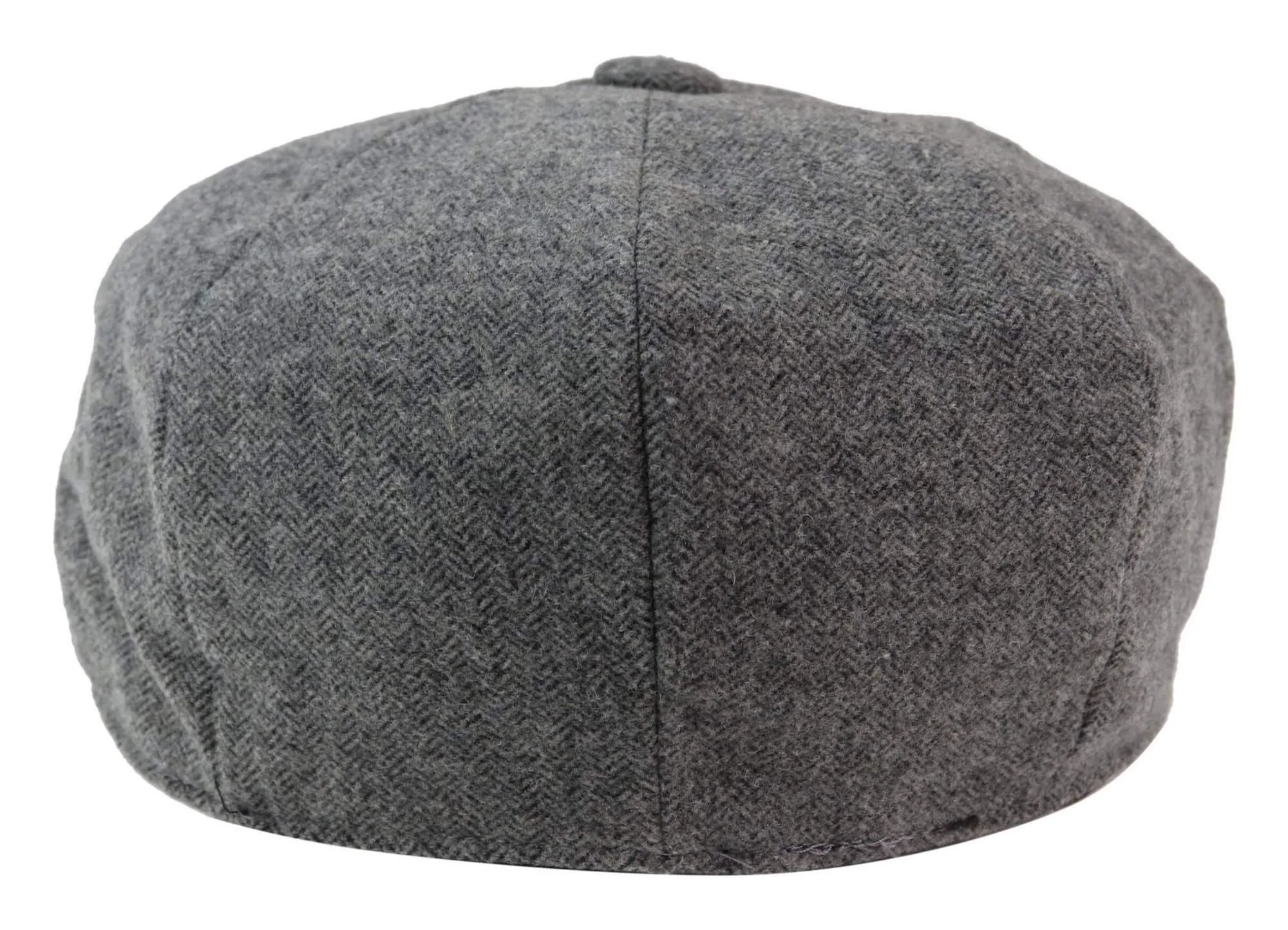 Ανδρικά 8 Panel Newsboy Cap - Cavani Martez - Dark Grey
