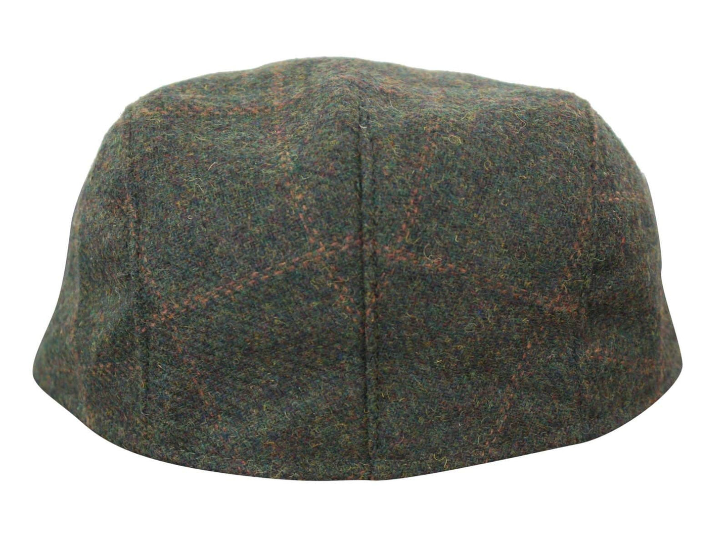 Καπέλο Cavani Kempson Flat Cap - Ανδρικό Καπέλο Παππού από Τουίντ με Καρό Μάλλινο Στυλ Vintage - Λαδί/Μπλε