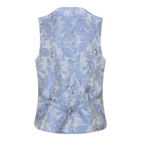 Αγόρι Κοστούμι 3 τεμαχίων Γαλάζιο Ανοιχτόχρωμο Γάμου Βάπτισης Έξυπνο Επίσημο