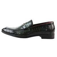 Ανδρικά Loafers Slip On σε Πράσινο Χρώμα