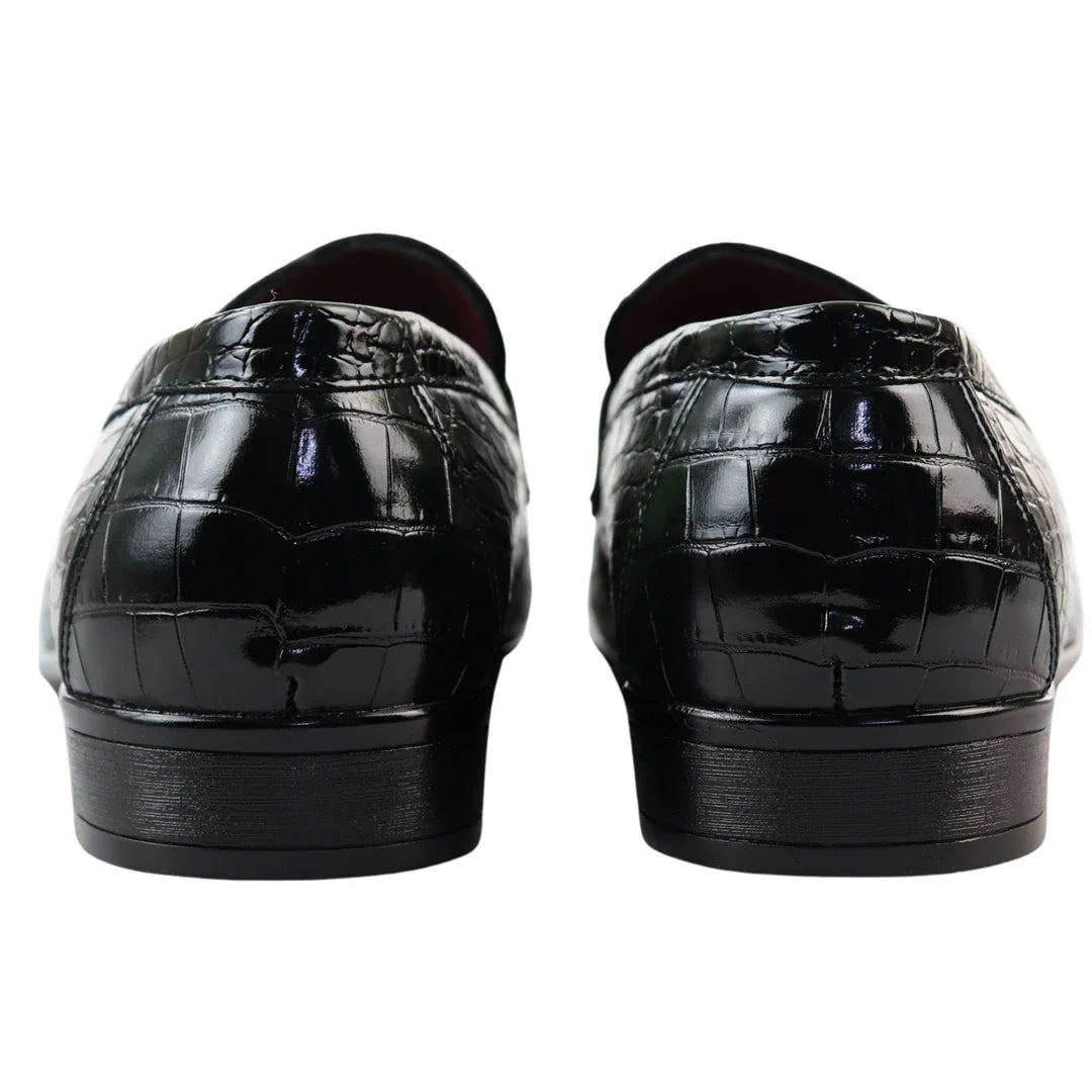 Ανδρικά Loafers Slip On σε Πράσινο Χρώμα