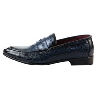 Ανδρικά Loafers Slip On σε Navy χρώμα