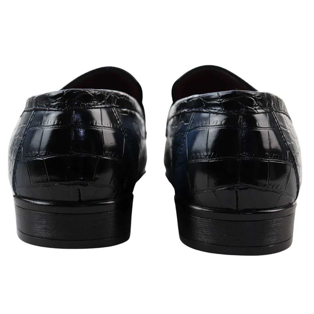 Ανδρικά Loafers Slip On σε Navy χρώμα