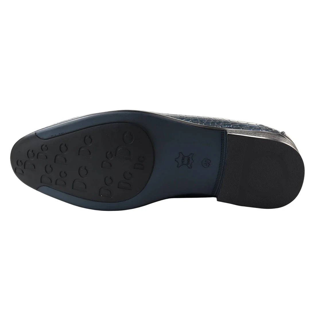 Ανδρικά Loafers Slip On σε Navy χρώμα
