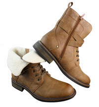 Ανδρικά Punk Rock Goth Emo Μποτάκια Ποδηλάτη, Δερμάτινα, Γούνινα, Φλις, Επένδυση